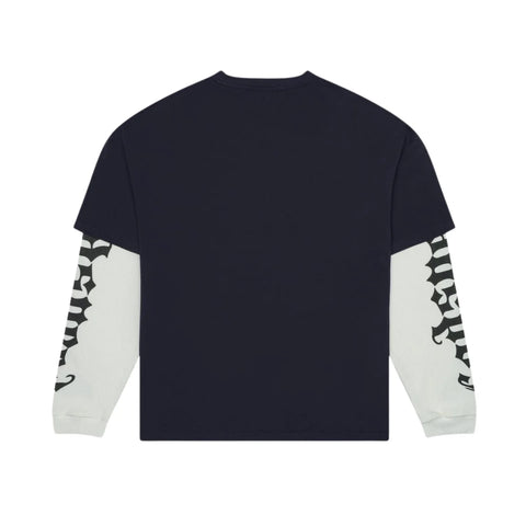Godspeed Spirit Animal Layered Navy L/S Tee