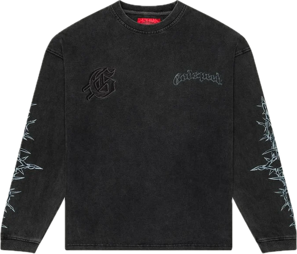 Godspeed Once Upon A Time Black Thermal L/S Tee