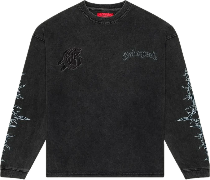 Godspeed Once Upon A Time Black Thermal L/S Tee