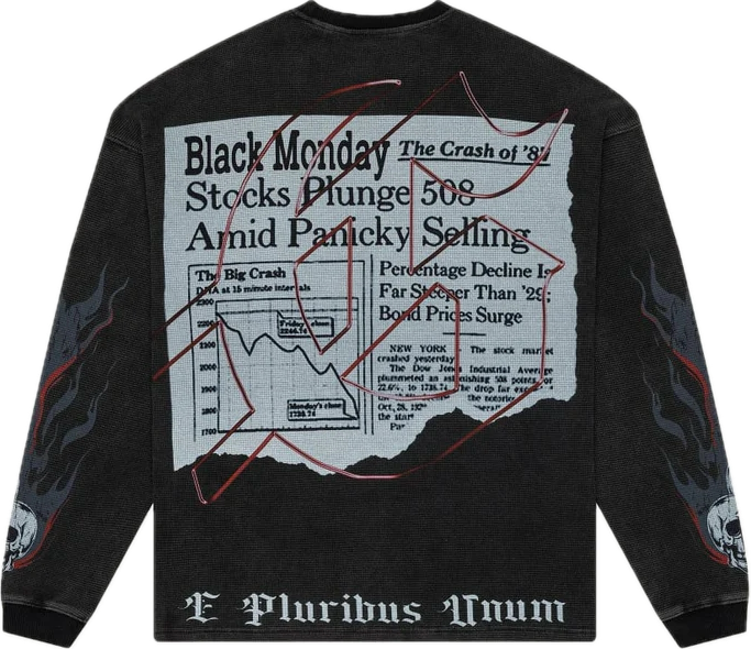 Godspeed Black Monday Black Thermal L/S Tee