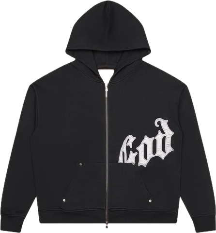 Godspeed OG Logo Black Zip Hoodie