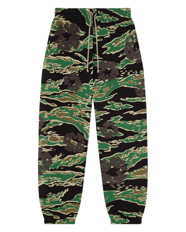 Denim Tears Green Camo Cotton Wreath Sweatpants