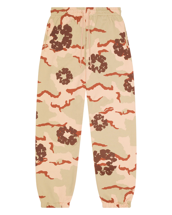 Denim Tears Tan Camo Cotton Wreath Sweatpants