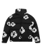 Denim Tears Cotton Wreath Black Puffer Jacket