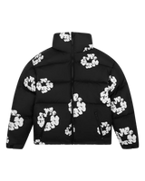 Denim Tears Cotton Wreath Black Puffer Jacket