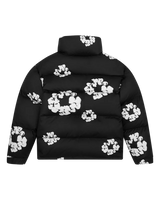 Denim Tears Cotton Wreath Black Puffer Jacket