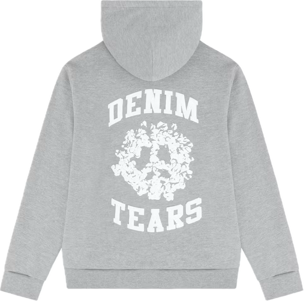 Denim Tears University Grey Zip Up