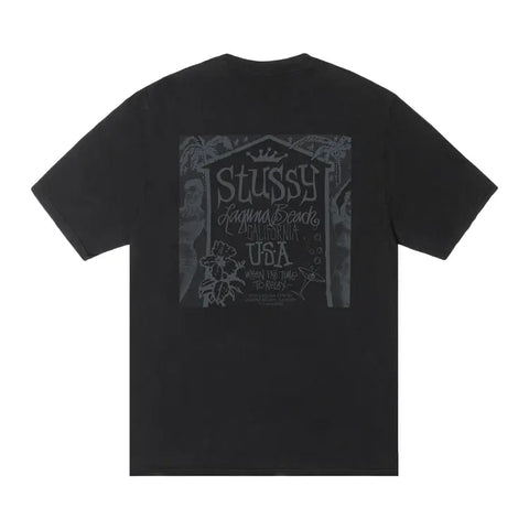 Stussy Beach House Black Tee
