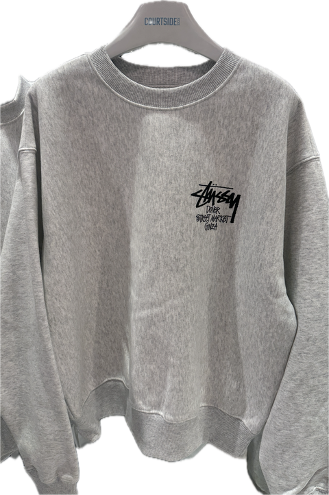 Stussy DSM Ginza Ash Heather Crewneck