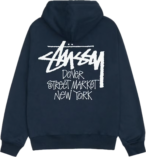 Stussy DSM New York Navy Hoodie
