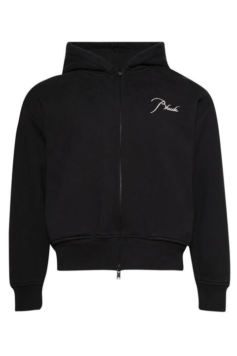 Rhude Black Zip Up