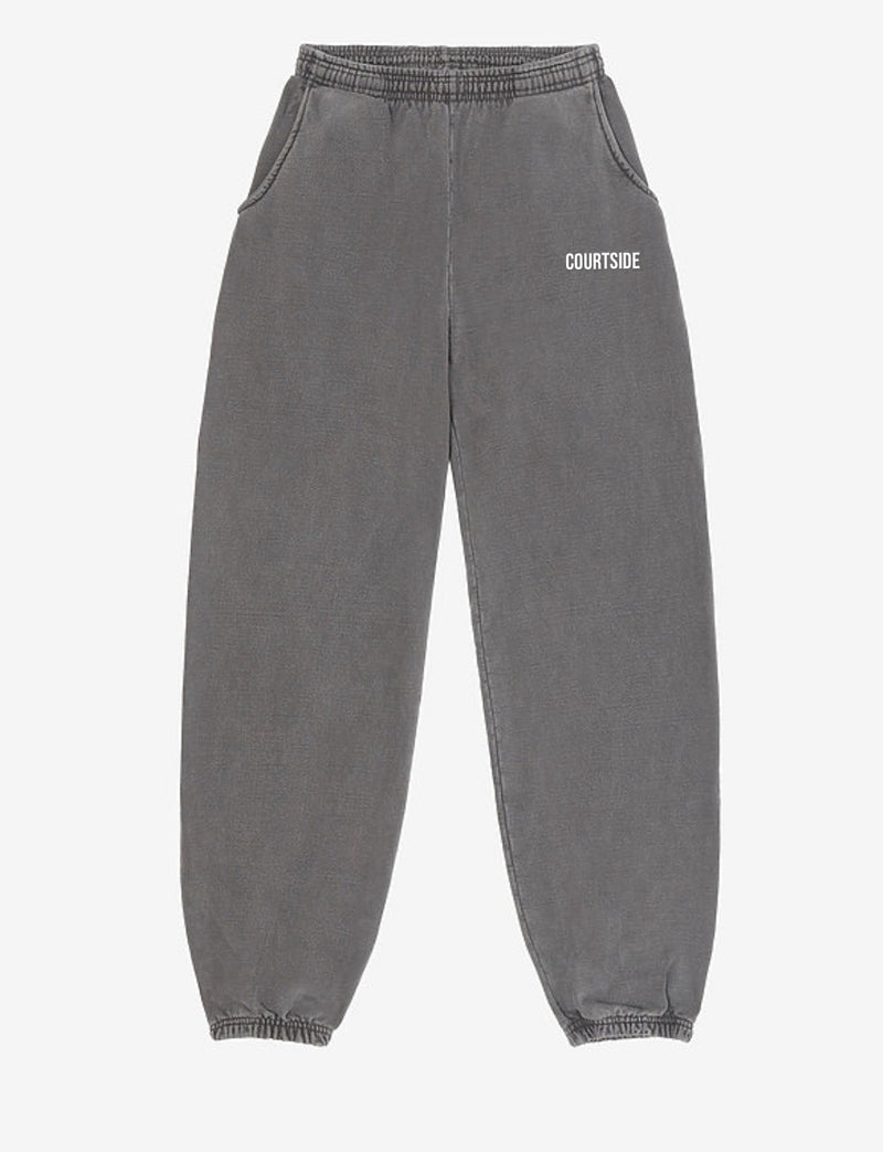 Courtside Debut Vintage Black Sweatpants