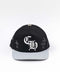Chrome Hearts CH Black Leather Patch Black/Grey Trucker