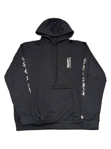 Chrome Hearts Silver Foil Black Hoodie