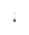 Chrome Hearts Safety Pin Silver Earrings