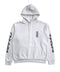 Chrome Hearts Vertical Logo White Hoodie