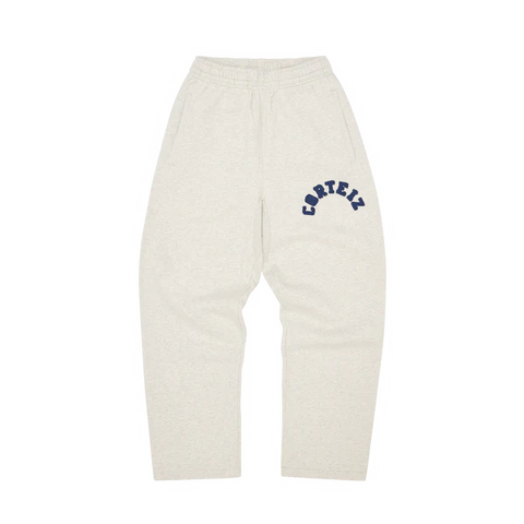 Corteiz Colly Arch Heather Grey Open Hem Sweatpants