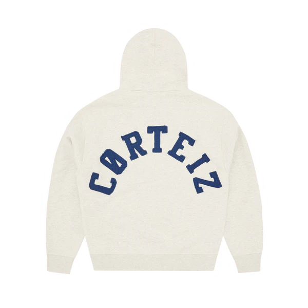 Corteiz Colly Arch Heather Grey Zip Hoodie