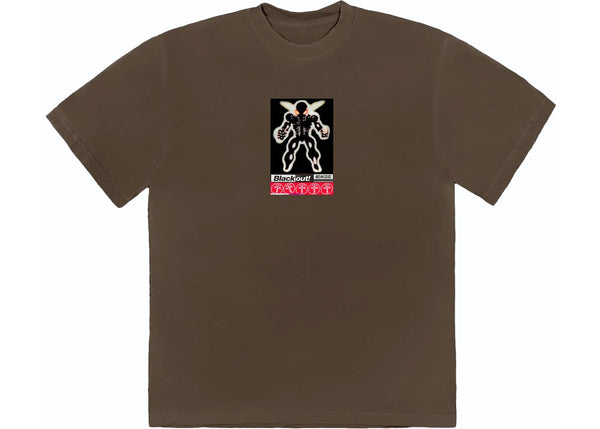 Travis Scott Blackout Brown Tee