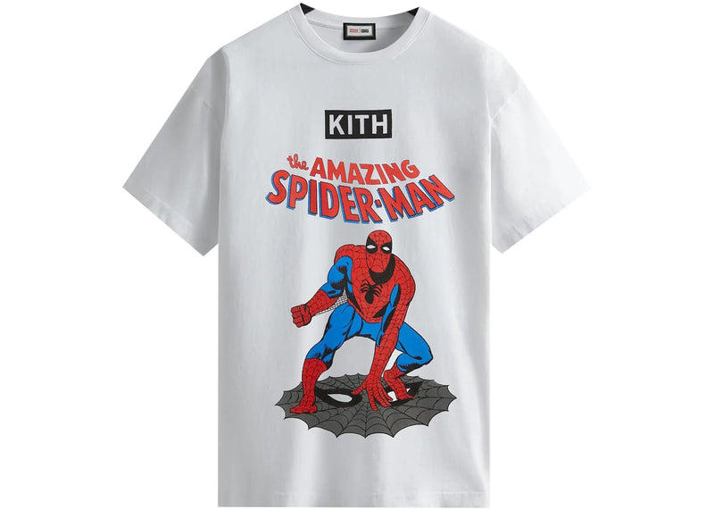 Kith x Spider-Man Allies Vintage White Tee