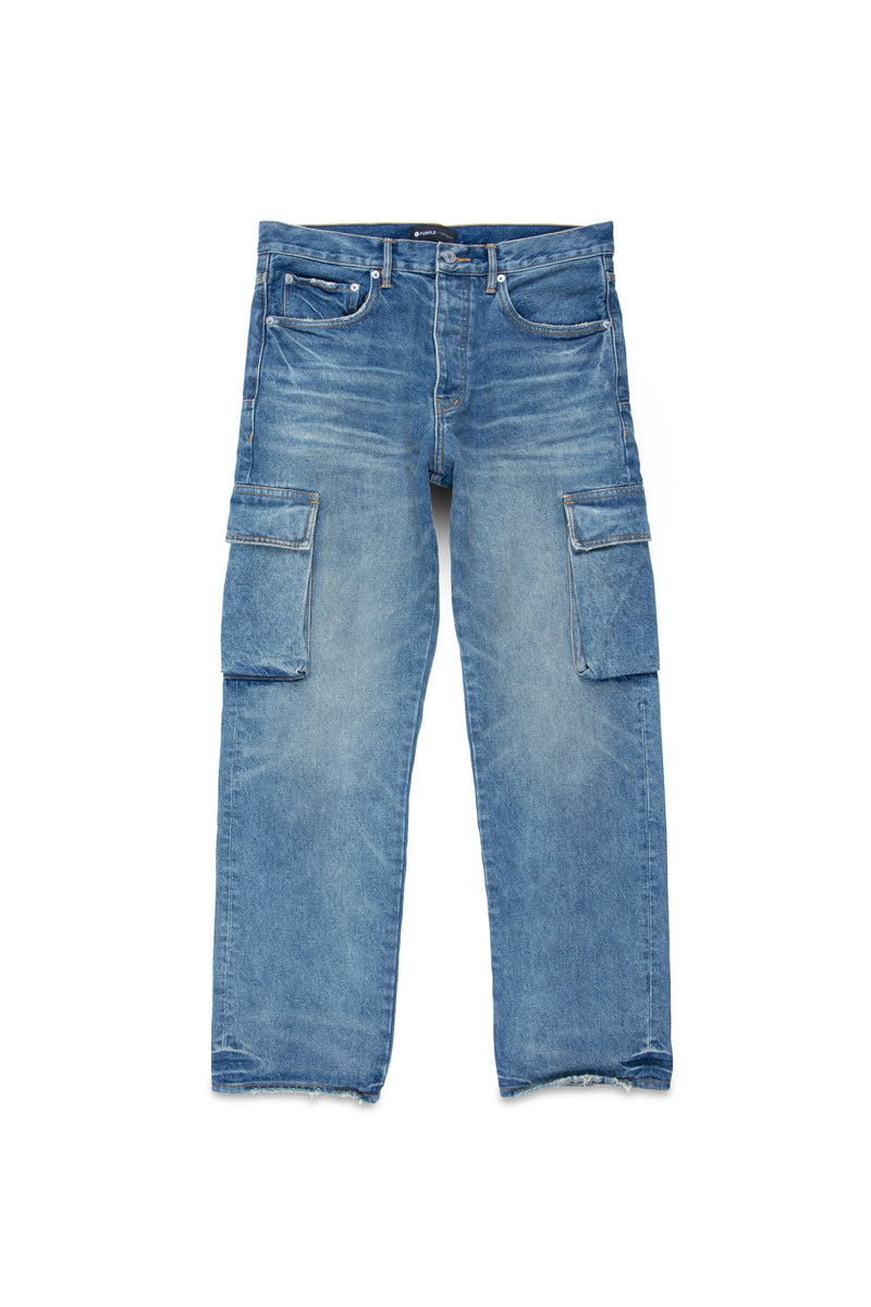 Purple P011 Mid Indigo Three Year Jeans