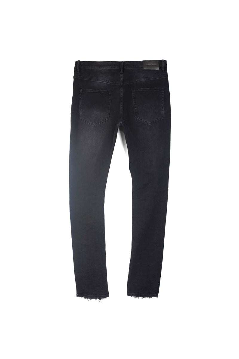 Purple P002 Black Vintage Repair Jeans