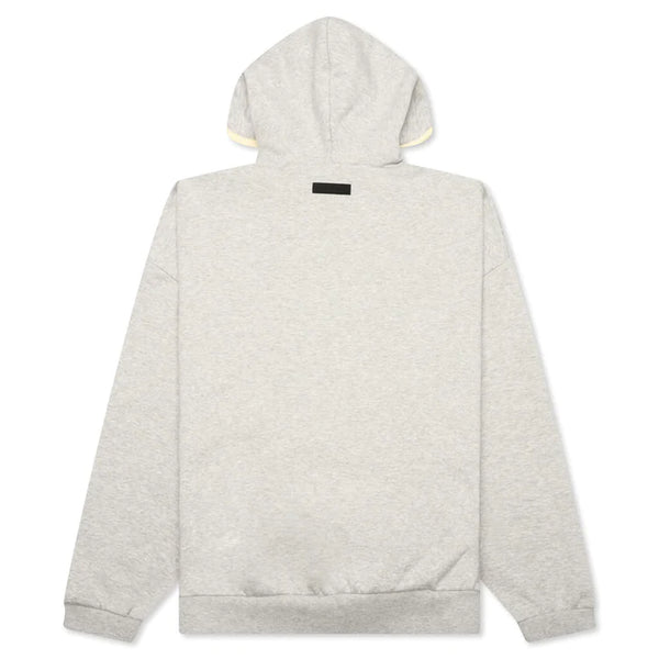 Essentials FW23 Light Heather Grey Hoodie