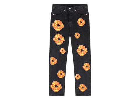 Denim Tears x Offset 501 Black Jeans