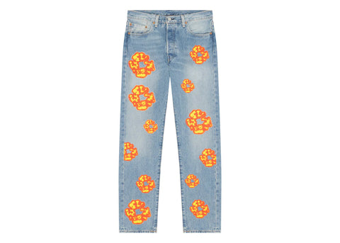 Denim Tears x Offset 501 Light Wash Jeans