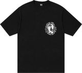 Stussy Camelot Pigment Dyed Black Tee