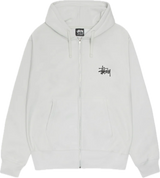 Stussy Basic Zip Fog Hoodie