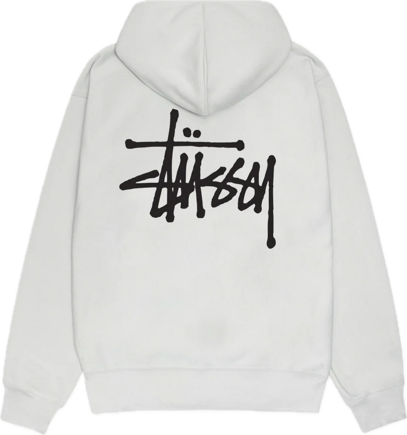 Stussy Basic Zip Fog Hoodie