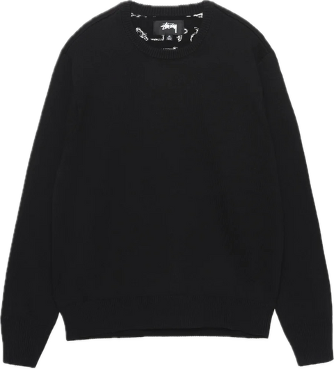 Stussy Laguna Icon Black Sweater