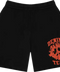 Denim Tears University Black/Orange Sweatshorts