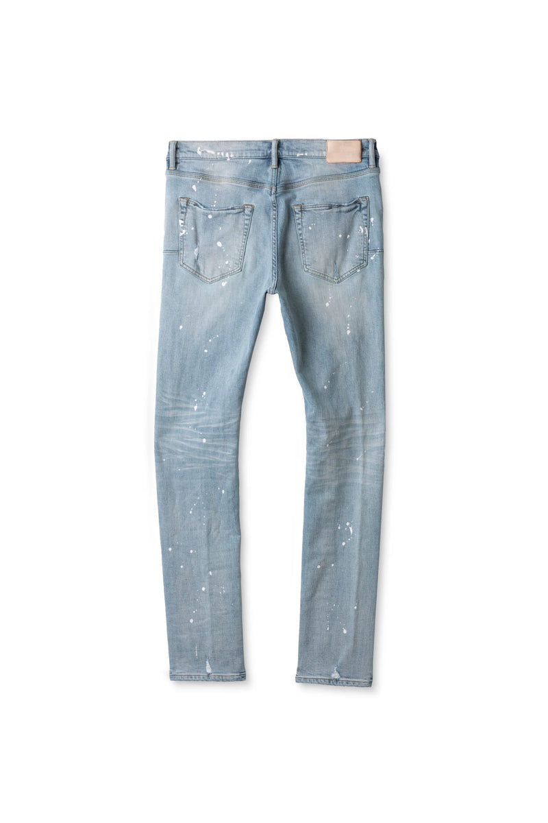 Purple P001 Light Indigo Paint Jeans