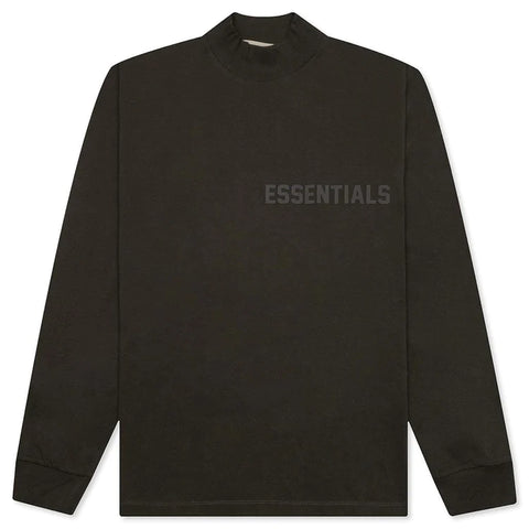 Essentials Off Black L/S Tee