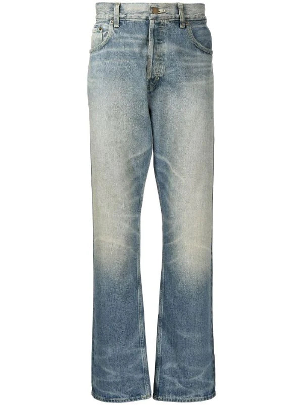 Essentials Blue Faded Jeans