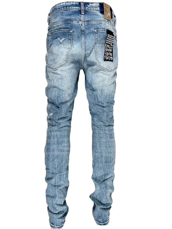 Ksubi Blue Van Winkle Highfly Jeans