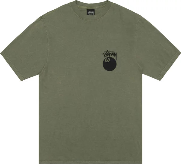 Stussy 8 Ball Olive Tee