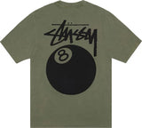 Stussy 8 Ball Olive Tee