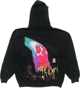 Astroworld Face Melt Hoodie Black