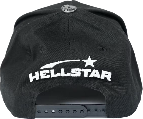 Hellstar OG Snapback Hat Black