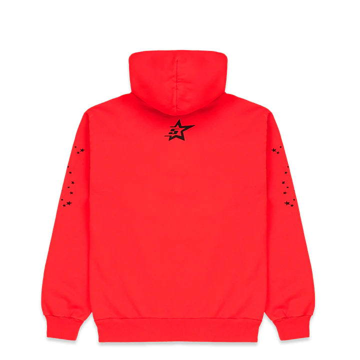 Sp5der P*nk V2 Red Hoodie