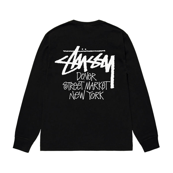 Stussy DSM New York Black L/S Tee