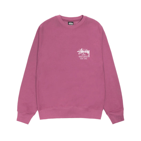 Stussy DSM New York Berry Crewneck