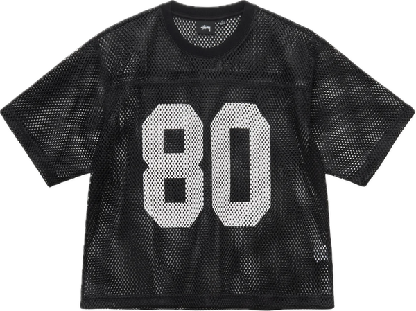 Stussy Team 80 Black Jersey