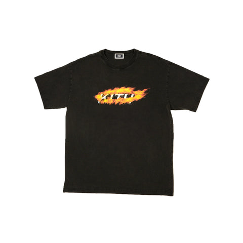 Kith Orbit Flame Black Tee