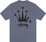 Stussy Regal Crown Indigo Tee