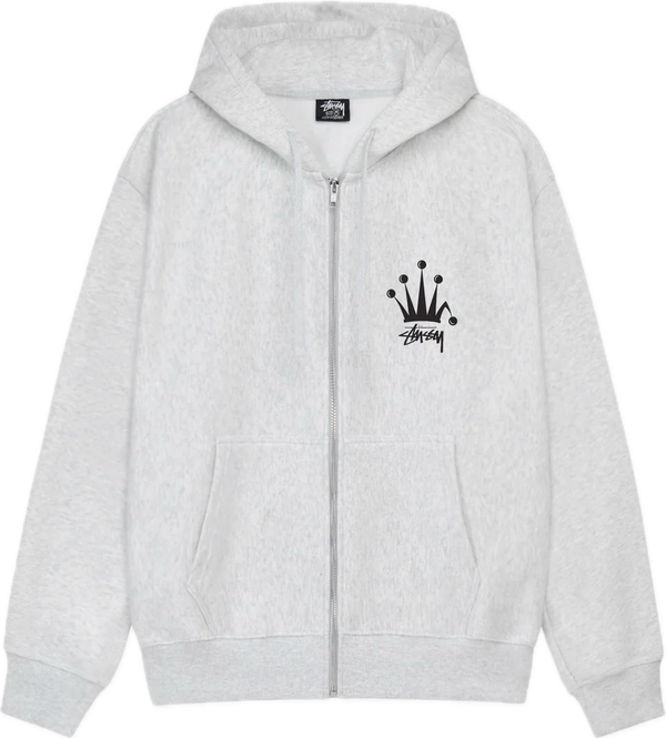 Stussy Regal Crown Heather Zip Up