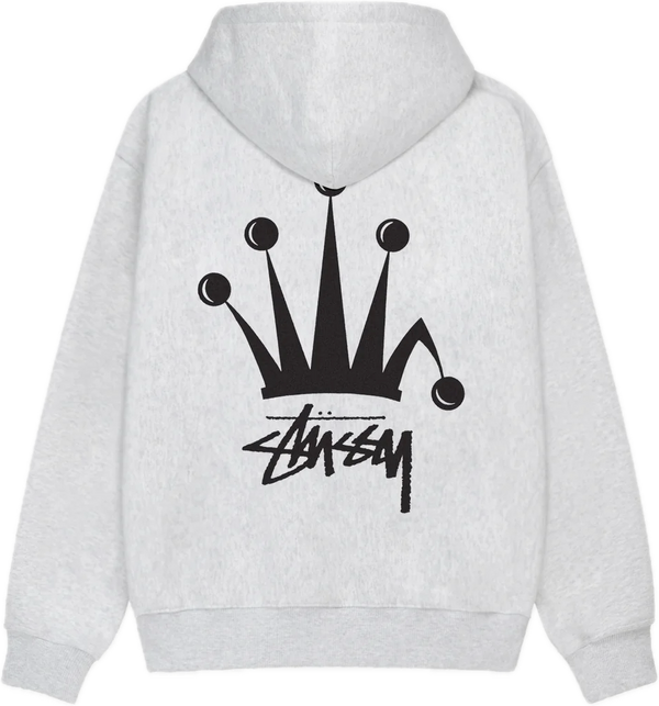 Stussy Regal Crown Heather Zip Up